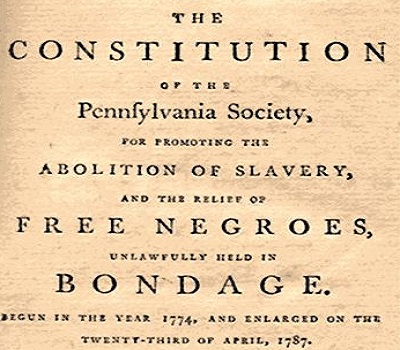 Also referred as the Abolition Society. It was the first of its kind in the colonies and served as inspiration for other societies.