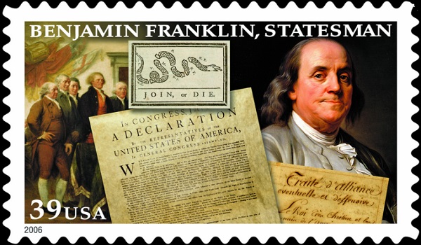 Franklin began his career as a postmaster general in 1737 and was dismissed in 1774.